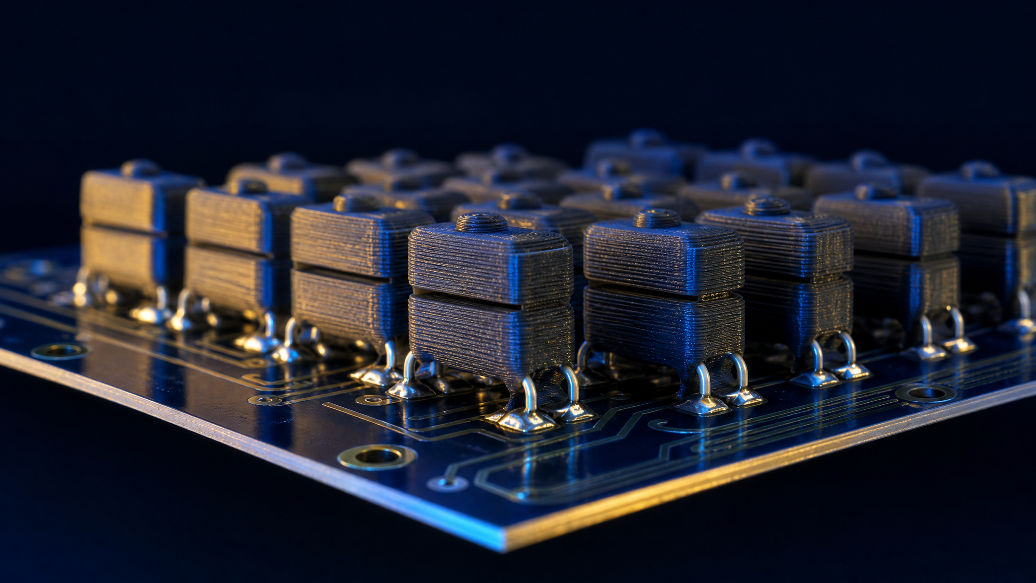 Printed PCB structure